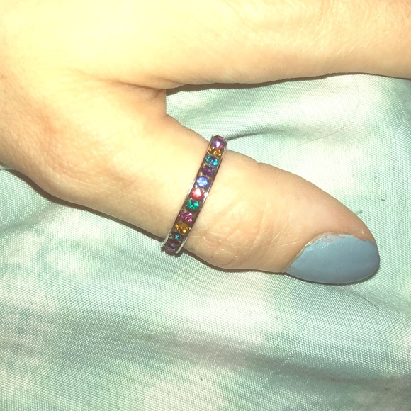 Colorful shiny ring - Picture 1 of 7